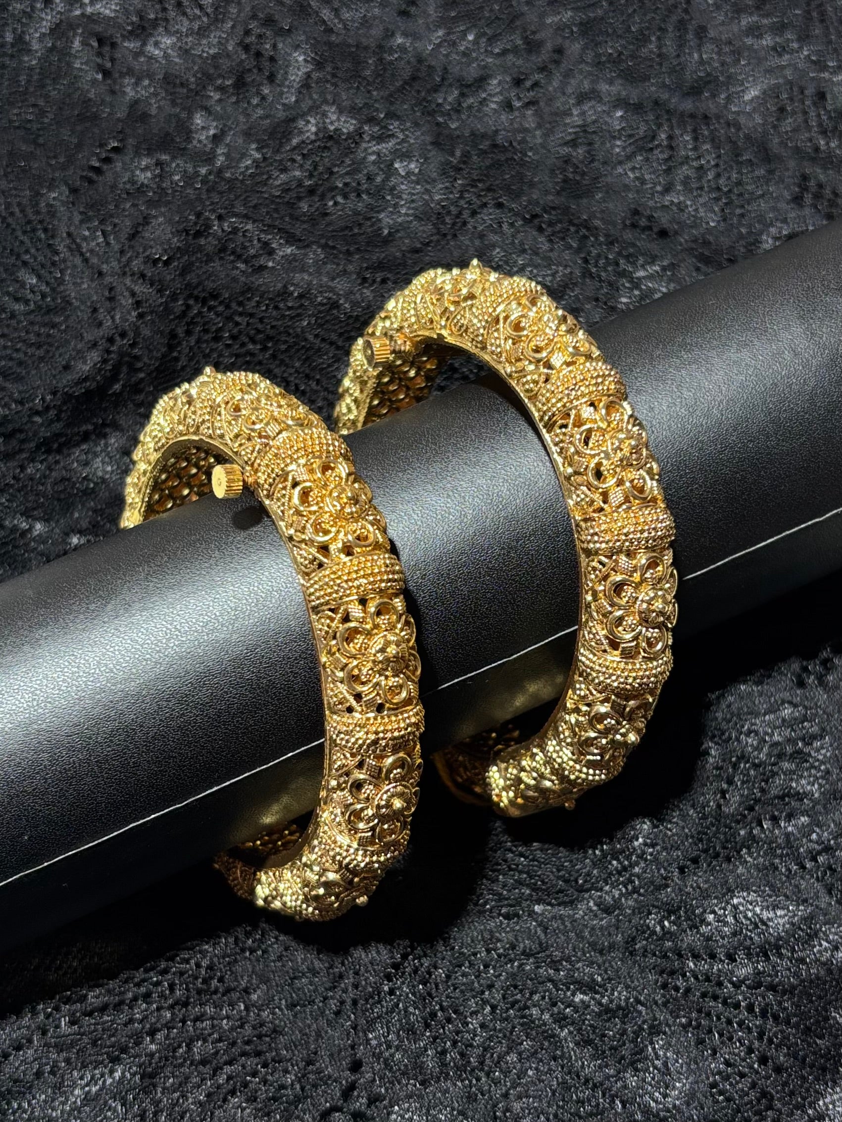 1g gold plated bangles