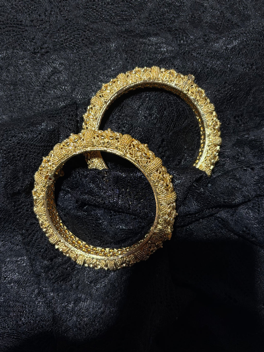 1g gold plated bangles